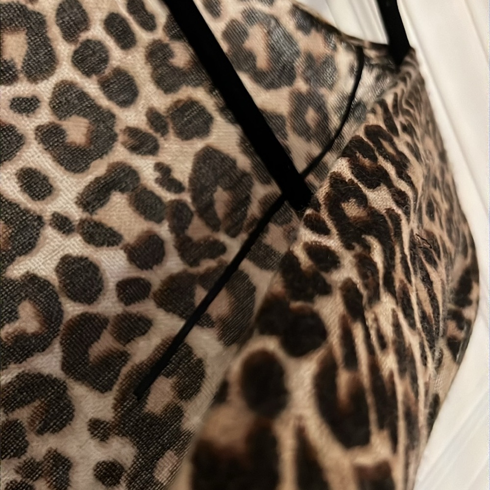 Apt 9 Leopard Print Shawl - image 3
